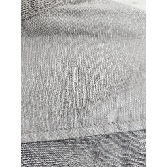 NWT Joe's Jeans Two Tone Gray Button Up Shirt Size M - Picture 10 of 10